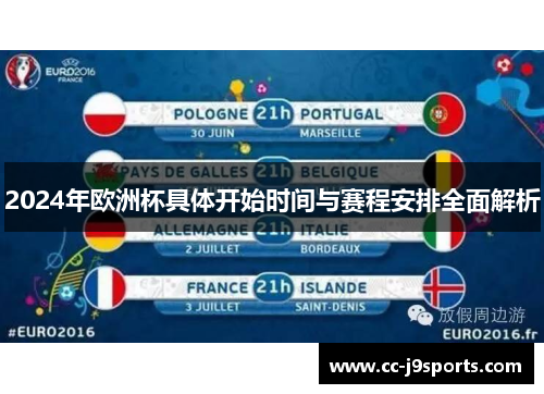 2024年欧洲杯具体开始时间与赛程安排全面解析