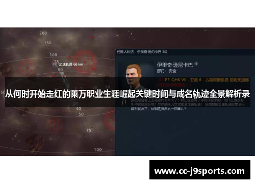 从何时开始走红的莱万职业生涯崛起关键时间与成名轨迹全景解析录 从何时开始走红的莱万职业生涯崛起关键时间与成名轨迹全景解析录